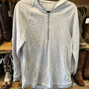 Under Armour, long sleeve lightweight, gray, large